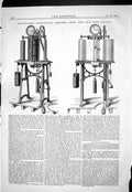 Old 1885 Inventions Exhibition Lege Tide Gauge Leicester Water Supply Victorian