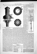 Old Print 1885 Council House Ventilator Bristol Shaw Hall Gramme Arc Lamp 19th