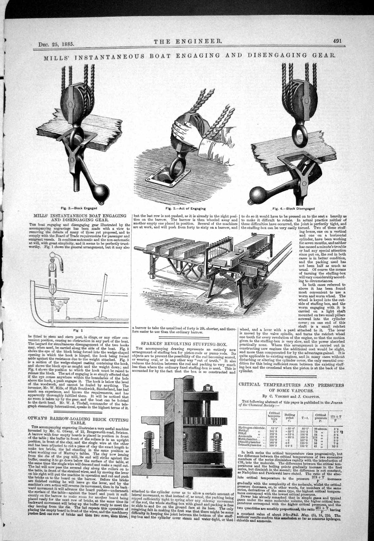 Old 1885 Mills Instantaneous Engaging Disengaging Gear Sparkes Otway Victorian
