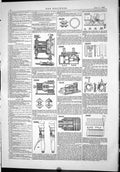 Old Engineering 1886 American Patents Robins Clark Barnes Weston Jenn Victorian