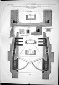 Old Engineering 1886 Plan Sections Lock Royal Albert Dock Extensions Victorian