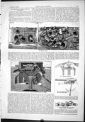 Old Engineering 1886 Competetive Turret Trial Bucharest Schumann Moug Victorian