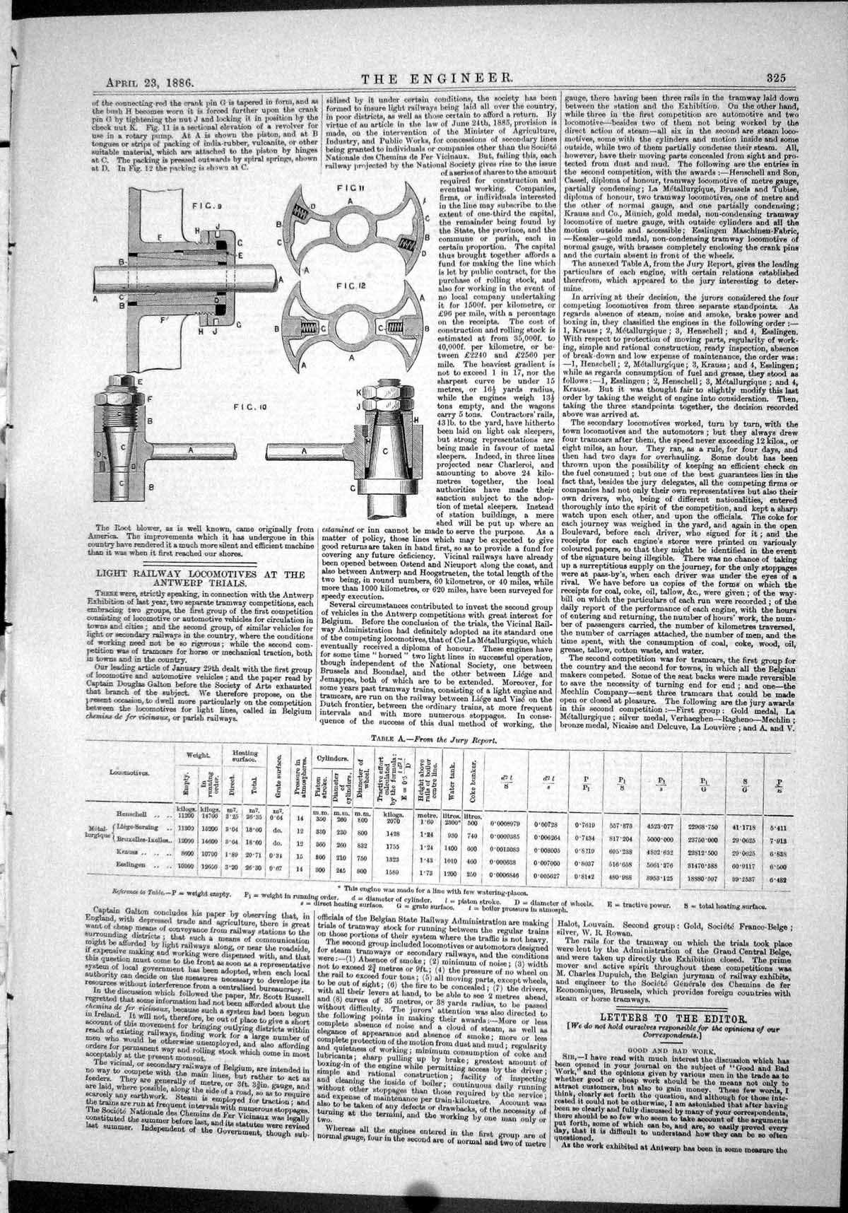 Old Engineering 1886 Crank Pin Rotary Pump Root Blower Table Locomoti Victorian