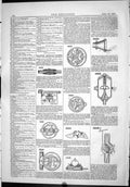 Antique Print American Patents 1886 Nash Pipe Mcgahan Thies Fevrot Electric