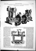 Old 1886 Centrifugal Pumps Engines Allen Wilkinson Lister Drill Machi Victorian
