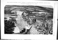 Old Print 1887 Vyrnwy Masonry Dam Liverpool Water Supply Hawksley Deacon 19th