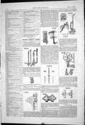 Old Print 1887 American Patents Stretch Wood Phillips Leaman Arnot Gaston 19th