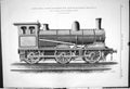 Old Compound Goods Locomotive Train North-Eastern Railway 1887 Worsde Victorian