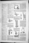 Antique Print 1887 American Patents Bartholomew Bowers Hervey Fowler Colles