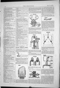 Old 1887 American Patents Robinson Wainwright Anderson Lewis Vosburgh Victorian