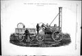 Antique Old Print 1887 Rocket Engine Railway Locomotive Liverpool Exhibition