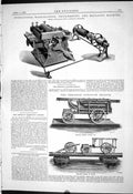 Old 1887 Berthon Pontoon Bridge Wood-Planing Moulding Machine Powis B Victorian