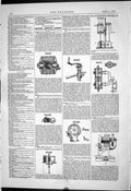Old Print 1887 American Patents Griscom Thomson Mingle Laval Webster Fell 19th