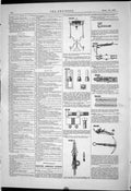 Old Print 1887 American Patents Mckelvin Furbish Tiebout Murdock Williams 19th