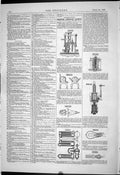 Old Print Edison Strobel Westinghouse Hall Johnson 1887 American Patents 19th