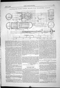 Old 1887 Steel Masts Floating Lights Fontaine Hydraulic Drilling Mach Victorian