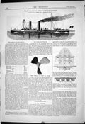 Old 1887 Dogali Italian Cruiser Ship Armstrong Screw Propeller Jubile Victorian