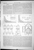 Antique Print Engineering 1887 Diagrams Compound Engines Atlantic Steamers 19th