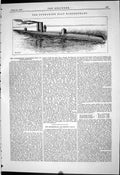 Old 1887 Submarine Boat Nordenfeldt Constantinople Ottoman Government Victorian