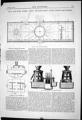 Antique Print 1887 Iron Steel Works Athus Belgium Lining Repair Department 19th