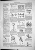 Old Print American Patents 1888 Housing Rolling Mills Water Wheel Boiler 19th