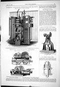 Old 1888 Carbonic Anhydride Refrigerating Machine Winding Engine Wild Victorian