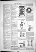 Antique Old Print American Patents 1888 Coupling Hose Faucets Carding Engine
