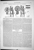 Old 1888 Engineering Friction Gearing Dublin Port Dredgers Machinery Victorian