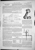 Old Print 1888 Diagram Steamship Propulsion Clutha Lock-Nut Simplex Alarm 19th