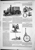 Old 1888 Great Stone Bench Drill Heath Speed Indicator Rait'S Valve G Victorian