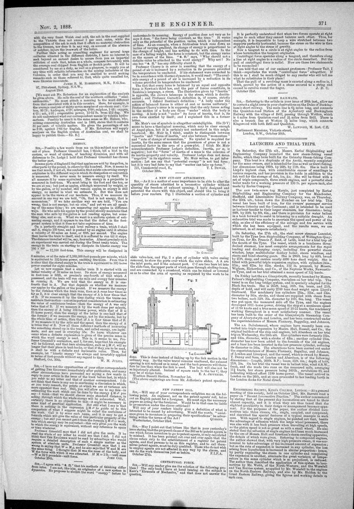 Old Machinery Instruments 1888 Centrifugal Pumping Engines Australia Victorian