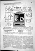 Old Print 1888 Barr Macwhirter'S Electric Water-Level Indicator Recorder 19th