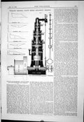 Old Print 1888 Willan Central Vavle Gwynne Triple Expansion Engines Pumps 19th