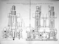 Old 1888 Direct-Acting Compound Condensing Pumping Engines Hartlepool 19th