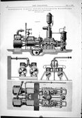 Old 1889 Engineering Worthington Pumping Engine Bournemouth James Sim Victorian