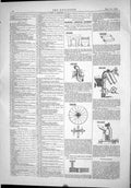 Old Print 1889 American Patents Wallis Cummins Chase Engines Dodge Willis 19th