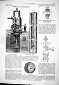 Antique Old Print 1889 Berry'S Aqua-Thruster Bailey Addy Milling Cutter Wild