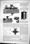 Old Print 1889 Sturtevant Mill Machinery Mathewson Steam Drier Heath Mill 19th