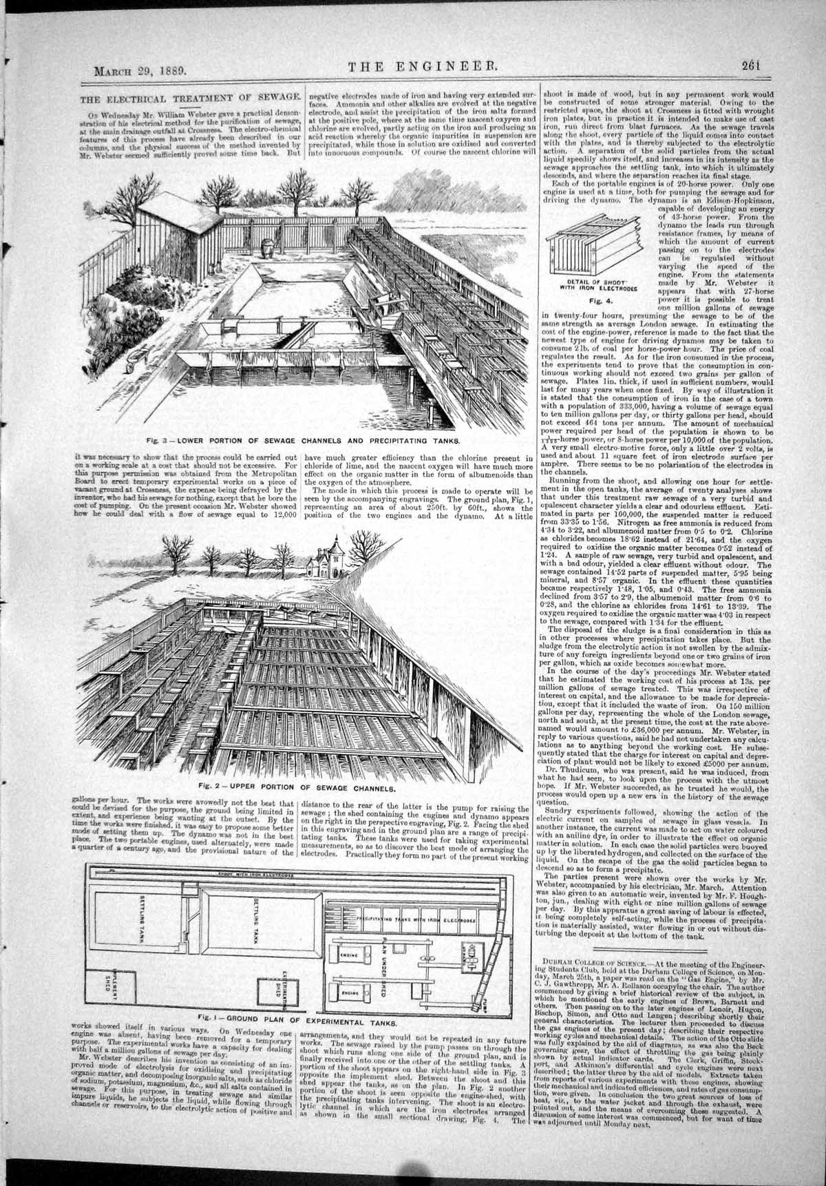 Old 1889 Electrical Treatment Sewage Tanks Valve Gear Australia Ship Victorian