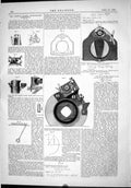 Old 1889 Engineering Crystal Palace Photographic Exhibition Instrumen Victorian