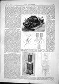 Old 1889 Electric Lighting Paris Fabius Henrion System Lamp Diagrams Victorian