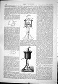 Old 1889 Engineering Butter Extractor Windsor Railway Accidents Wisem Victorian