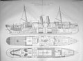 Old 1889 Engineering Twin-Screw Yacht Ship Ormea Ardrossan Shipbuildi 19th