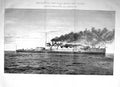 Old Print 1889 Queen First Class Battle Ship Victoria Armstrong Mitchell 19th