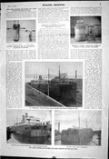 Old 1903 Scientific American Large Steamer Ship Minnetonka Canal Mois 20th