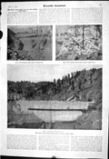 Old Print 1903 Scientific American Great Goose Creek Dam Denver Water Sup 20th