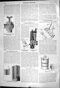 Old 1903 Scientific American Chimney Flue Engine Motor Cycles Nestabl 20th