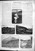 Old 1903 Scientific American Guatemala Volcanc Eruptions Sabina Santa 20th