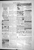 Old 1903 Scientific American Munn Mennen Powder Badger Lamp Remington 20th