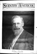 Antique Print 1903 Scientific American Photograph Portrait Wiiliam Crookes 20th